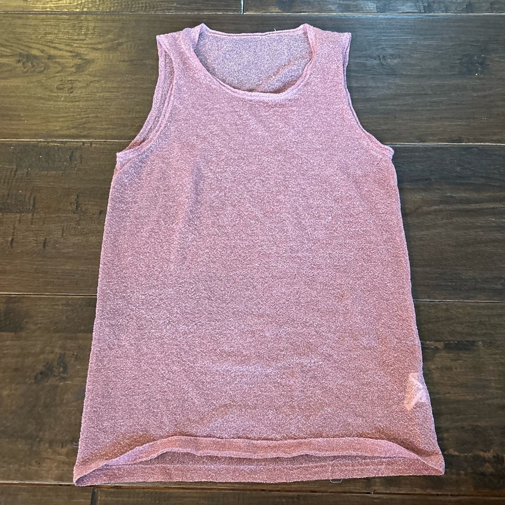 Pink Sleeveless Top